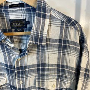 Short sleeve Linen Shirt Sz XL <NWT>